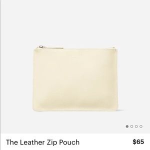 Everlane ‘Leather Zip Pouch’